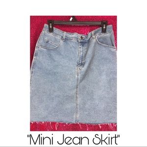 Pencil Jean Skirt US 10 EUR 42